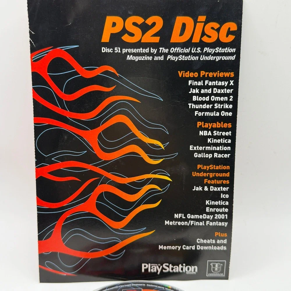 Sony‎ PlayStation 2 Official Magazine Issue 51 Demo Disc SCUS-97165 Retro Gaming - Picture 2 of 9